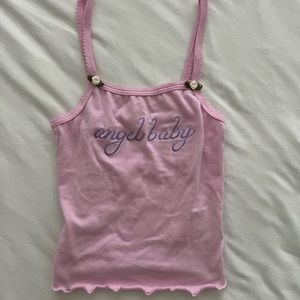 Sugar thrillz angel baby tank top